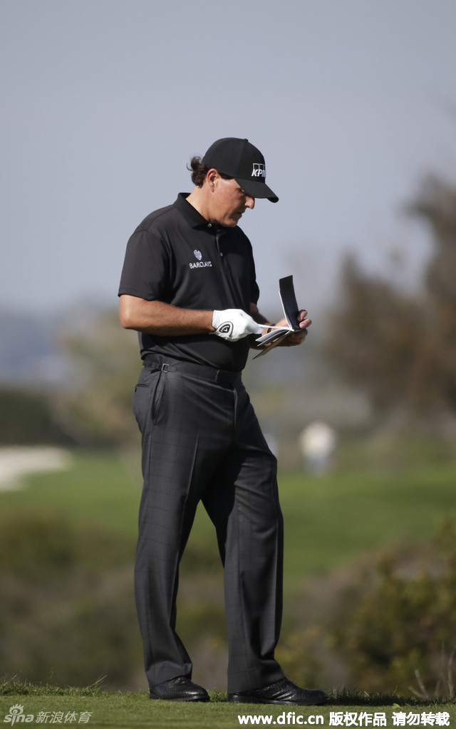 赛事现场一角,观众簇拥在球道旁,绿茵、沙坑与人群构成了一幅生动的高尔夫锦标赛全景图。