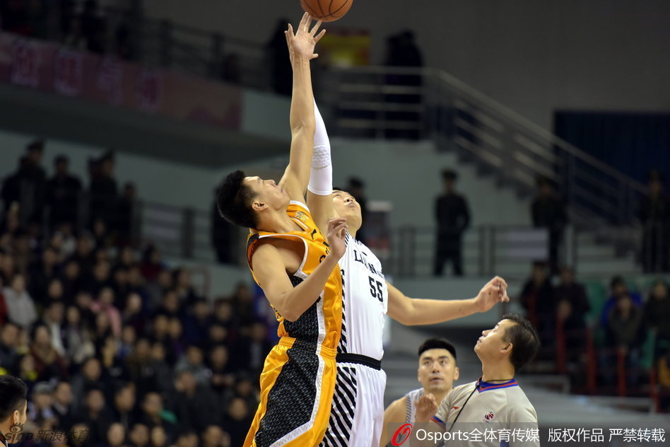 辽宁男篮全体将帅围成一圈，背景是看台上球迷高举‘盼17连胜’的巨大横幅，气势如虹。