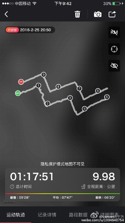 用跑步轨迹点亮中国 跑友画出中国地图_高清图集_新浪
