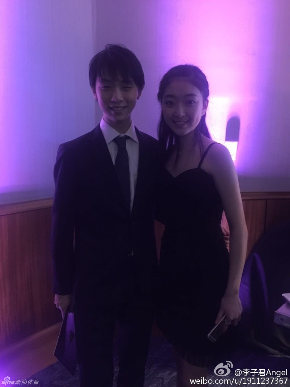 李子君羽生结弦合影搞怪_高清图集_新浪网