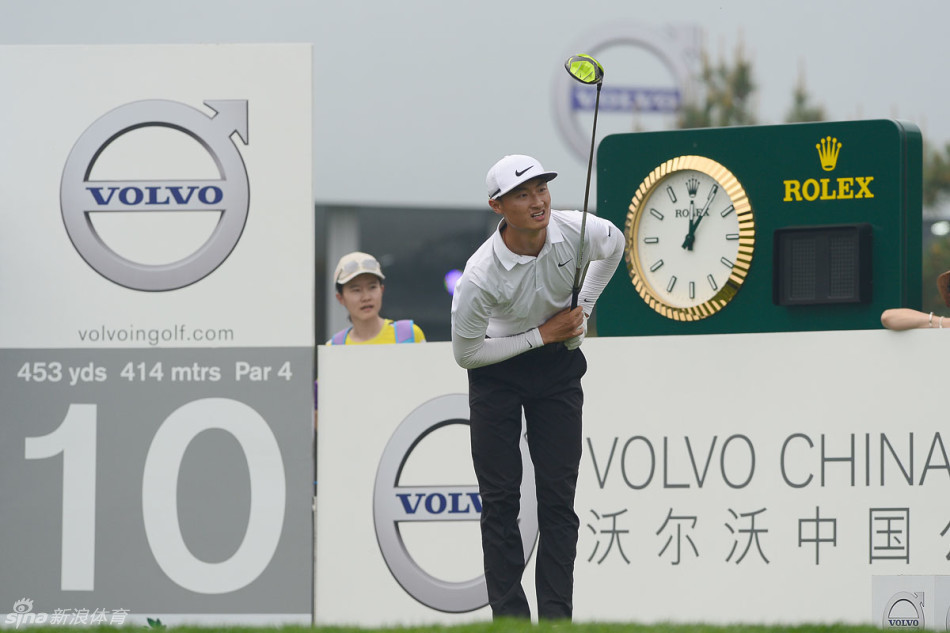 第22届沃尔沃中国公开赛圆满落幕。中国20岁小将李昊桐夺冠。(摄影：王凌)