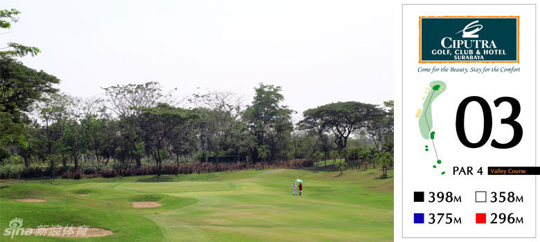 探寻芝普特拉高尔夫球场十八洞风光