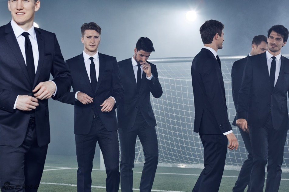 德国队为hugo boss拍摄写真 -- 佛山E家|佛山信