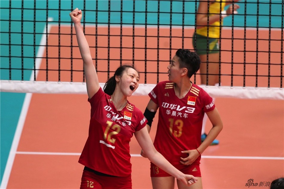瑞士赛中国女排3-0巴西