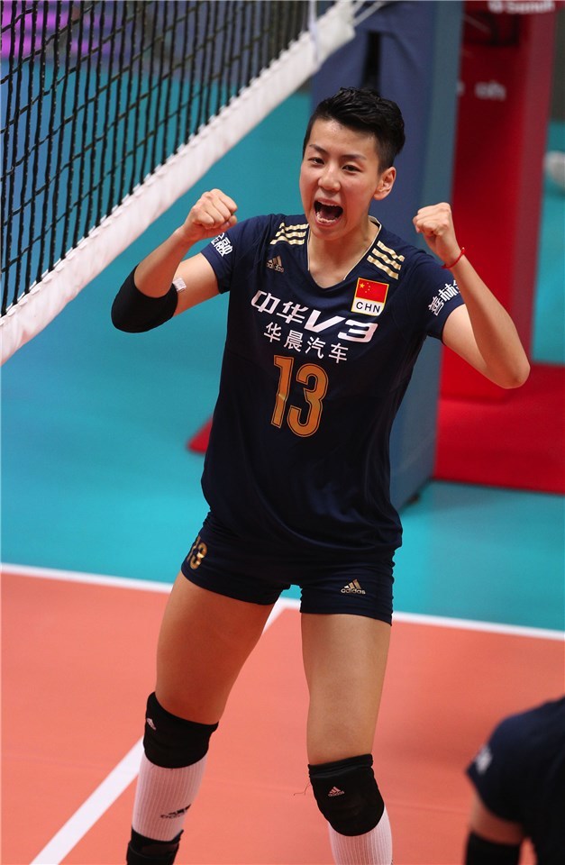 张晓雅 刘晓彤 女排 陈丽怡 姚迪 瑞士赛女排1-