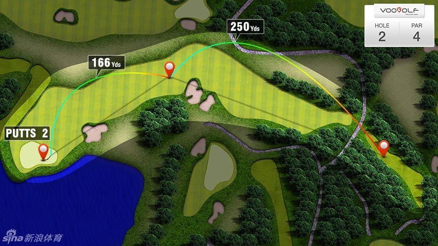 冯珊珊挥杆瞬间，身姿优雅而充满力量，白色球帽下是坚毅的面容