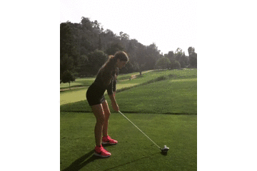 高球美女海登-叙尔特(hayden sylte)是德芙峡谷高尔夫俱乐部助理教练