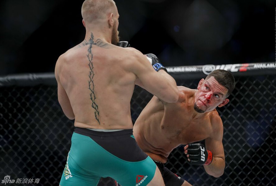 ufc202精彩集锦 迪亚兹血战康纳_高清图集_新浪网
