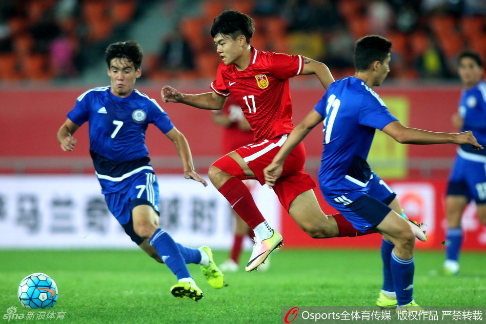 [曲靖国际青年足球赛]中国U19队3-0哈萨克斯坦