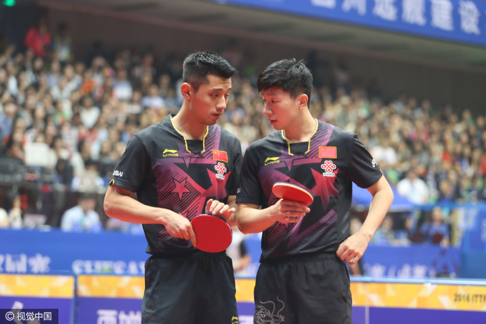 许昕赢了大岛佑哉图片