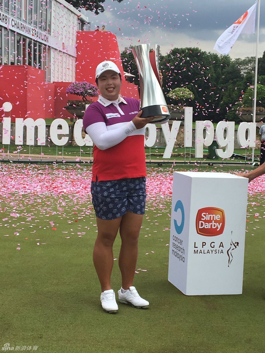 美媒冯珊珊lpga夺冠众望所归将成为中国朴世莉