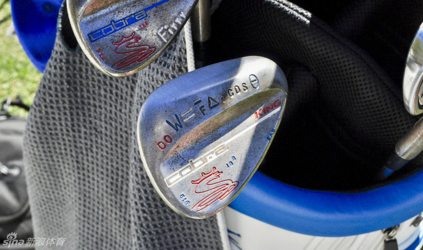 一支精美的推杆静静放置在果岭草皮上，背景是开阔的球场，凸显其作为决胜武器的地位