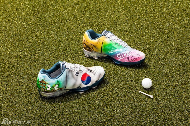 斯皮思一号战靴在东京发布会上闪耀亮相，聚光灯下鞋身的流畅线条与科技感材质熠熠生辉。