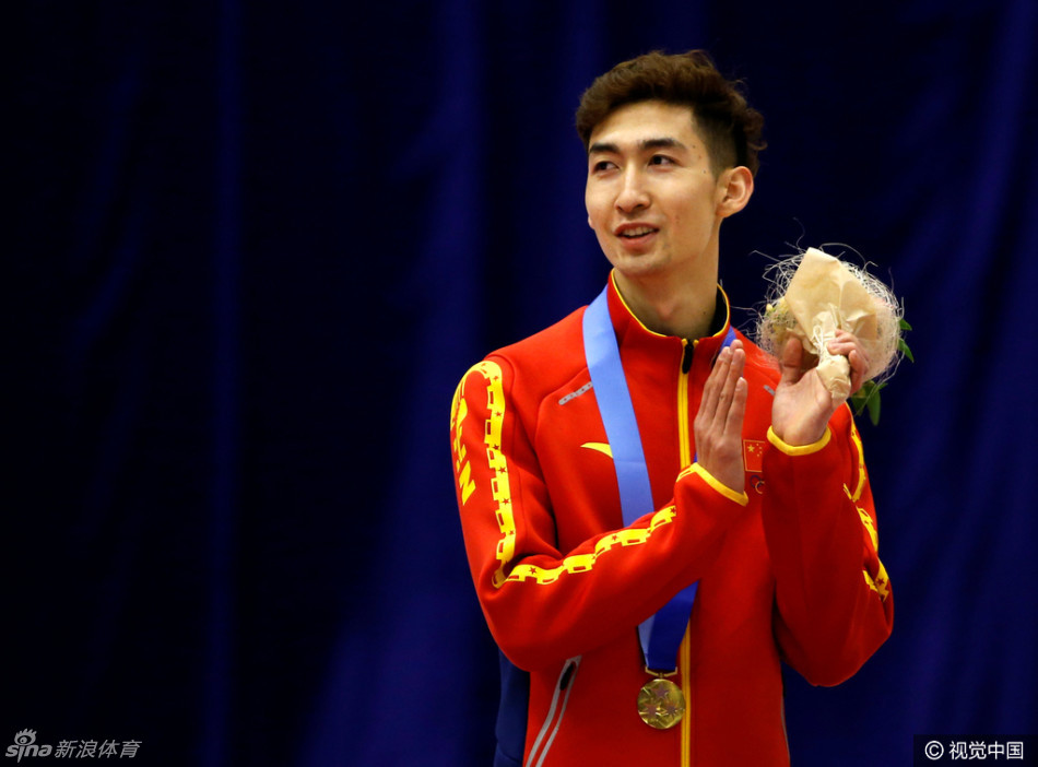 亚冬短道男子500米武大靖称雄_高清图集_新浪网