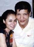 巴特尔和妻子德明