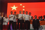 五星红旗点亮颁奖礼