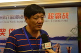 海南省文体厅副厅长杨毅光接受采访
