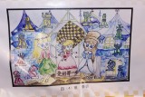 少年儿童国际象棋绘画作品12