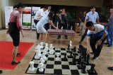 一边走子一边按钟