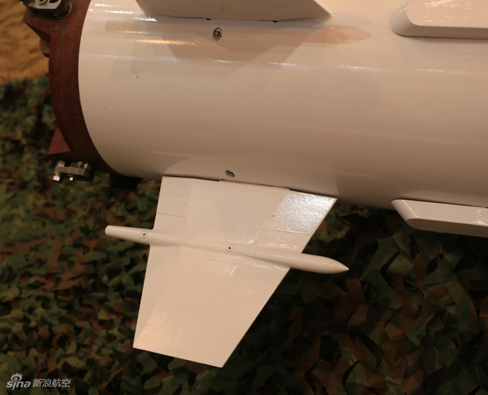 ly80中程防空系统使用防空导弹尾部喷口
