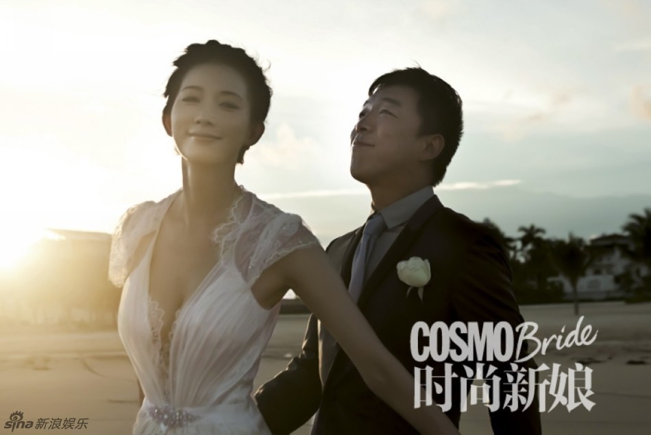 林志玲婚纱照_林心如婚纱照