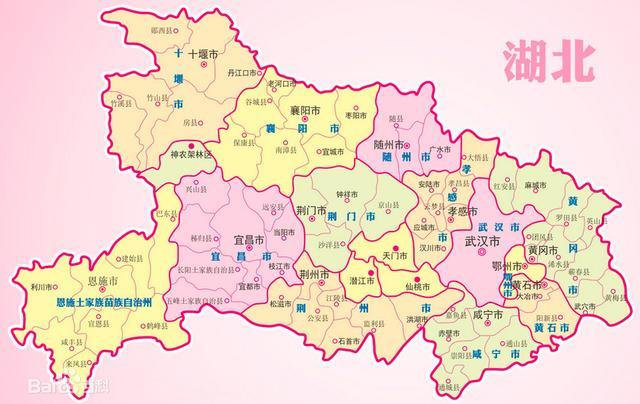 湖北省的4个"省直管县" 有你的家乡吗?