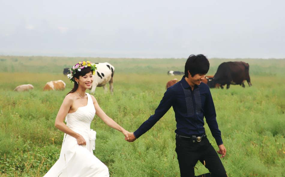俞灏明婚纱照_俞灏明烧伤前后对比