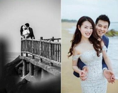 龙科忆婚纱照_婚纱照风格