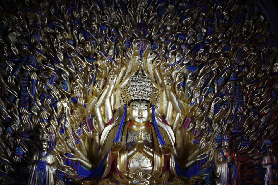 重庆大足千手观音