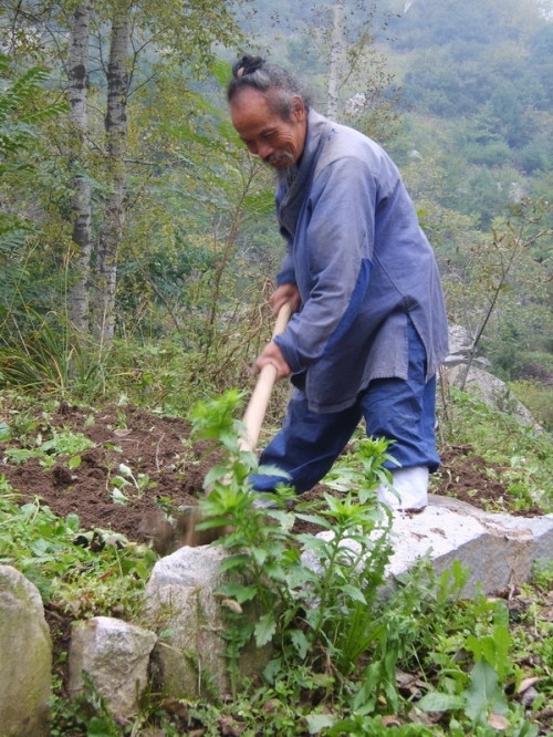 终南山隐士的清修生活