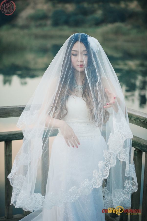 婚纱图片唯美一个人的_一个人拍婚纱