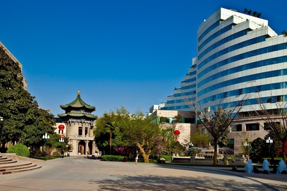 人口大厦_...产业园 天地人大厦-图组 辽宁第五批援疆干部人才各项工作取得明(3)