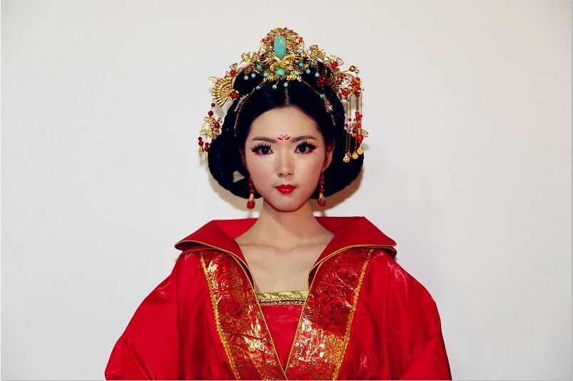 武媚娘婚纱照_婚纱照风格(3)