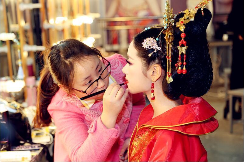 婚纱古装造型_古装婚纱