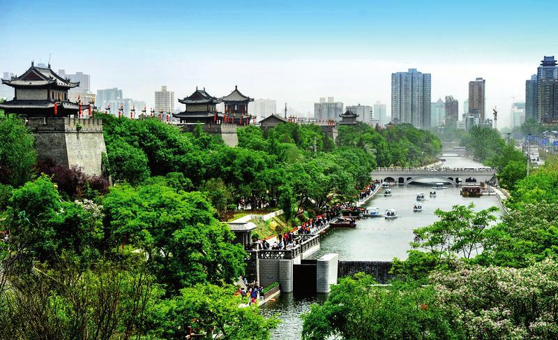 中国陕西-西安城墙 --遗产保护与融合发展的典