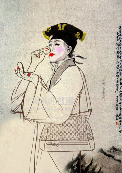 明星古人俱被恶搞 细数火起来的"忙人"