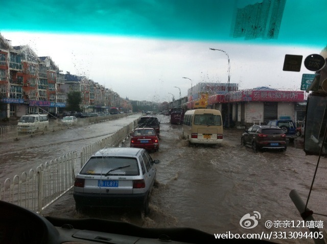 辽宁强降雨 沈阳大连纷纷看海图片 91883 640