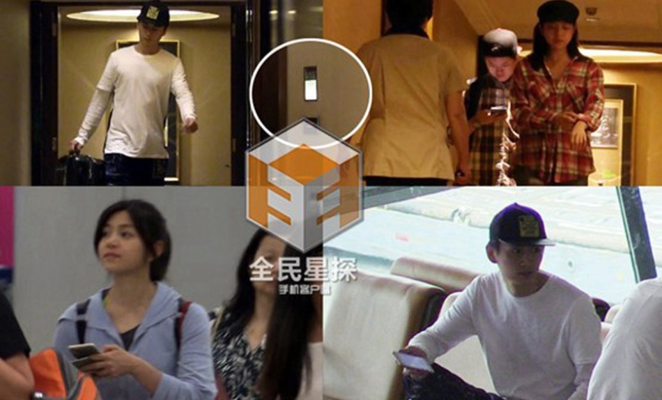 陈晓陈妍希恋情曝光 两人同房过夜被拍