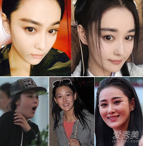 女明星自拍照和被拍照区别