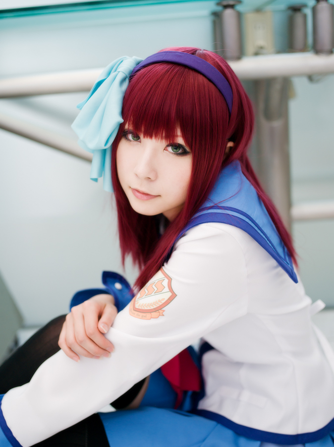 Ayano Yuura 《Angel Beats!》仲村由理 COS [