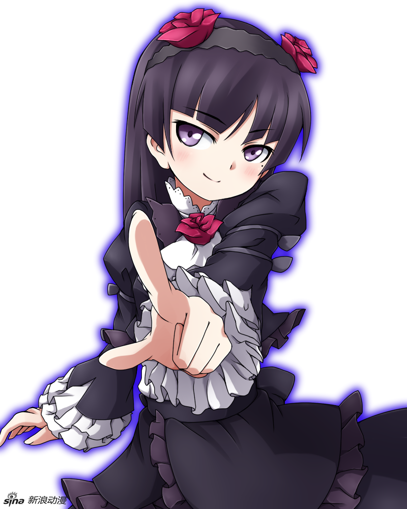 《俺妹》可爱的撒娇黑黑猫