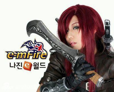 tasha lol卡特琳娜cos,超凡魅力无敌霸气 点击查看更多cosplay高清图片
