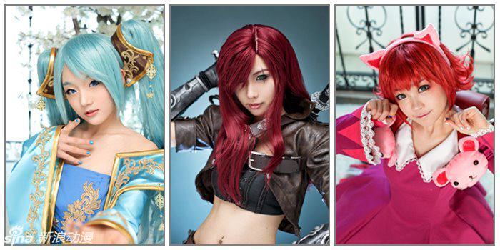 tasha lol卡特琳娜cos,超凡魅力无敌霸气 点击查看更多cosplay高清图片