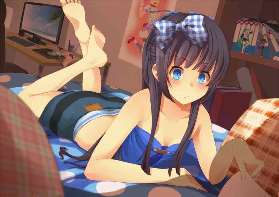 动漫内衣美少女_动漫美少女性感内衣