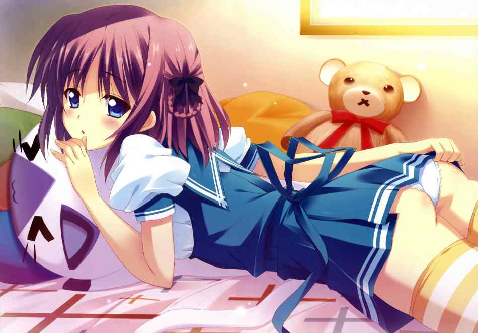 动漫内衣美少女_动漫美少女性感内衣