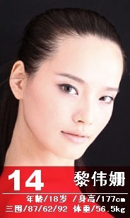 2010新丝路广州模特大赛总决赛冠军-黎伟珊