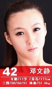 2010新丝路广州模特大赛总决赛季军-邓文静