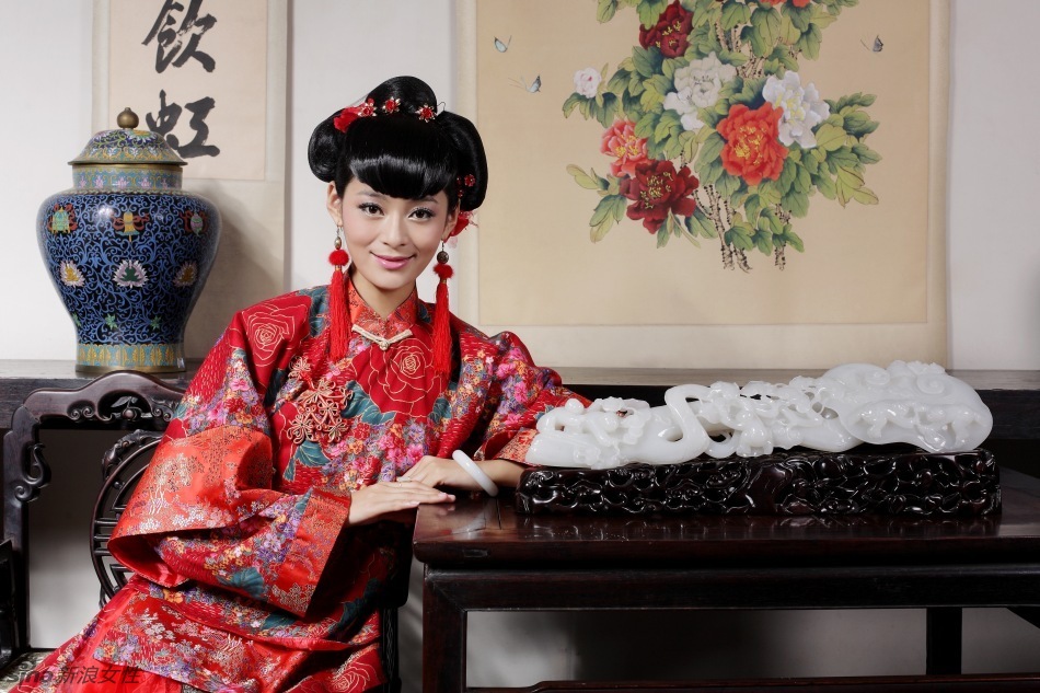 王媛可甜美笑容