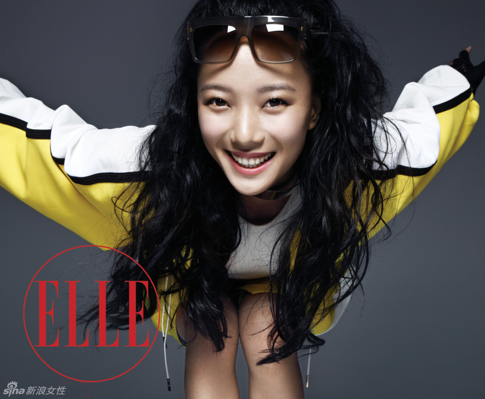 王珞丹登《ELLE》封面
