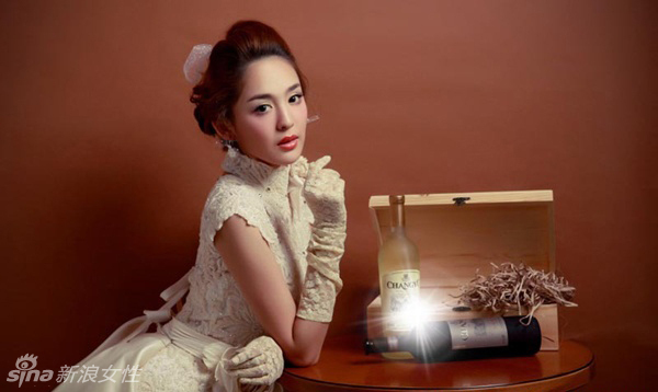 古力娜扎穿婚纱图片_古力娜扎胸(3)